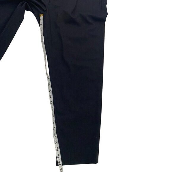 Nili Lotan wool pinstriped trouser pants box pleat dress pants career women’s 8 - Picture 11 of 11